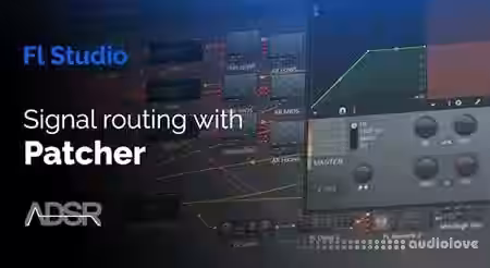 ADSR Sounds Signal Routing With Patcher Multiband Compression, EQ, Reverb and Stereo Separation [TUTORiAL] - Sample Pack Artwork