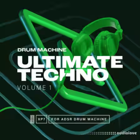 ADSR Sounds Ultimate Techno DRUM MACHINE [Synth Presets] - Sample Pack Artwork