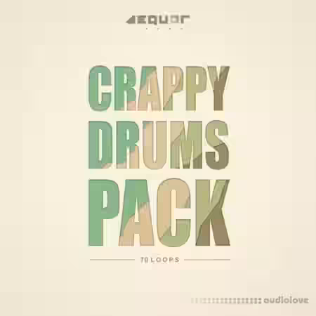 Aequor Sound Crappy Drums [WAV] - Sample Pack Artwork