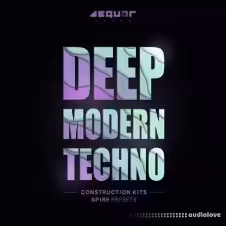 Aequor Sound Deep Modern Techno [WAV, MiDi, Synth Presets] - Sample Pack Artwork