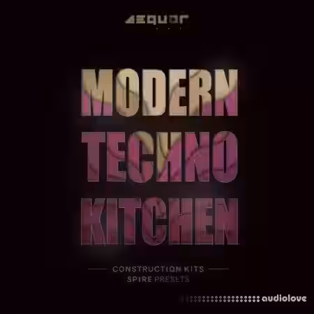 Aequor Sound Modern Techno Kitchen [WAV, MiDi, Synth Presets] - Sample Pack Artwork