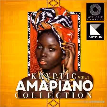 Aetheric Samples Kryptic Amapiano Collection Vol 1 [WAV, MiDi] - Sample Pack Artwork