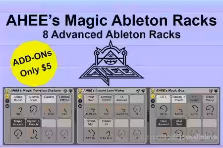 AHEE's Magic Ableton Racks (Add-Ons) (8 New Racks) [Ableton Live] - Sample Pack Artwork