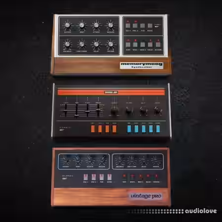 AIR Music Technology Fabric Vintage Synths Vol.1 v1.0.0.35 [WiN] - Sample Pack Artwork