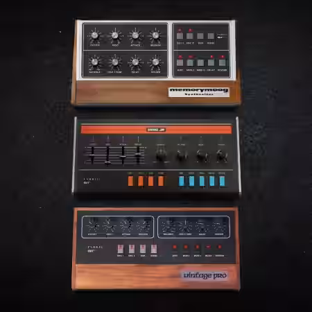 AIR Music Technology Fabric Vintage Synths Vol.1 v1.0.0.35 [MacOSX] - Sample Pack Artwork