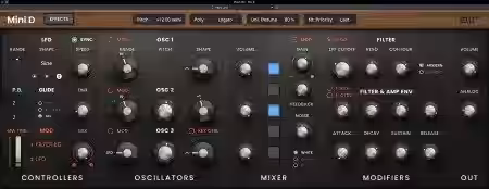 AIR Music Technology Mini D v1.1.0 [WiN] - Sample Pack Artwork