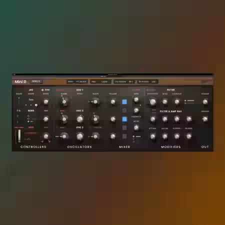 AIR Music Technology Mini D v1.2.1.14 [MacOSX] - Sample Pack Artwork