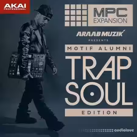 Akai araabMUZIK Motif Alumni Trap Soul Edition (MPC Expansion) [MPC] - Sample Pack Artwork
