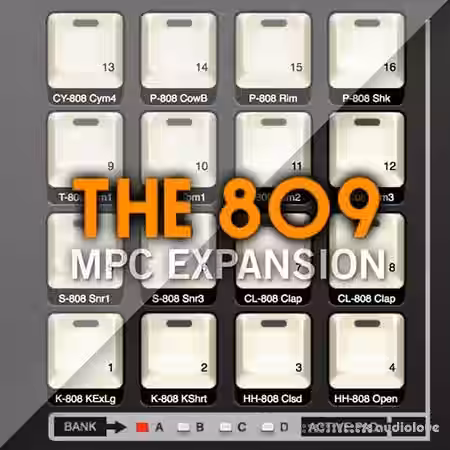 AKAI MPC Software Expansion The 809 v1.3 [WiN] - Sample Pack Artwork