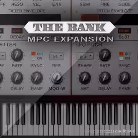 AKAI MPC Software Expansion The Bank v1.3 [WiN] - Sample Pack Artwork
