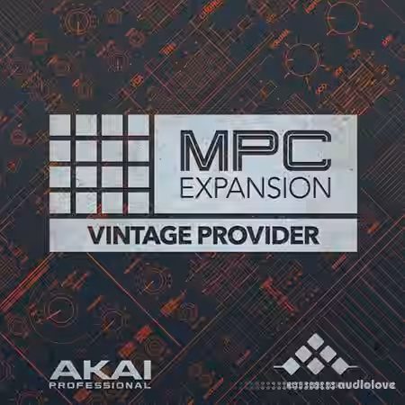 AKAI MPC Software Expansion Vintage Provider [WAV] - Sample Pack Artwork
