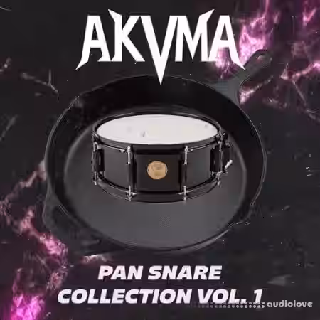 AKVMA Pan Snare Pack Vol.1 [WAV] - Sample Pack Artwork