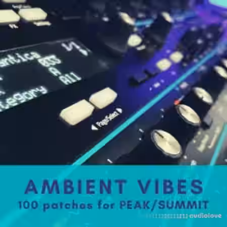 Alba Ectasy AMBIENT VIBES 100 patches [Synth Presets] - Sample Pack Artwork