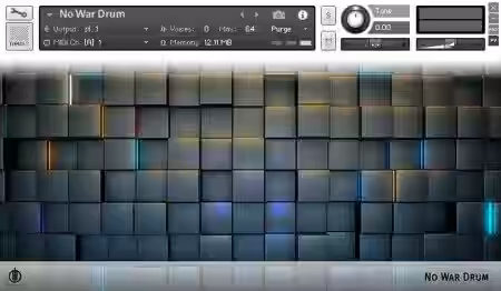 Alex Pfeffer No War Drum [KONTAKT] - Sample Pack Artwork