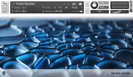 Alex Pfeffer Trailer Djembe [KONTAKT] - Sample Pack Artwork