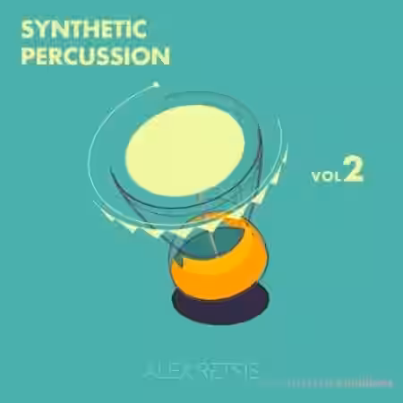 Alex Retsis Synthetic Percussion Vol.2 [WAV] - Sample Pack Artwork