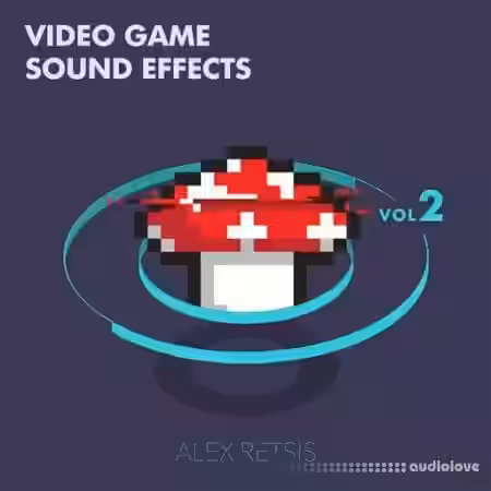Alex Retsis Video Game Sound Effects Vol.2 [WAV] - Sample Pack Artwork