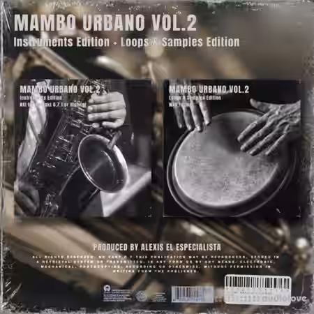 Alexis El Especialista MamboUrbano Vol.2 Bundle Edition [WAV, KONTAKT, DAW Templates] - Sample Pack Artwork