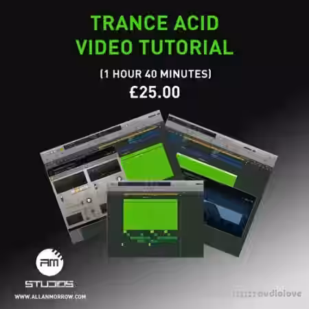 Allan Morrow Trance Acid [TUTORiAL] - Sample Pack Artwork