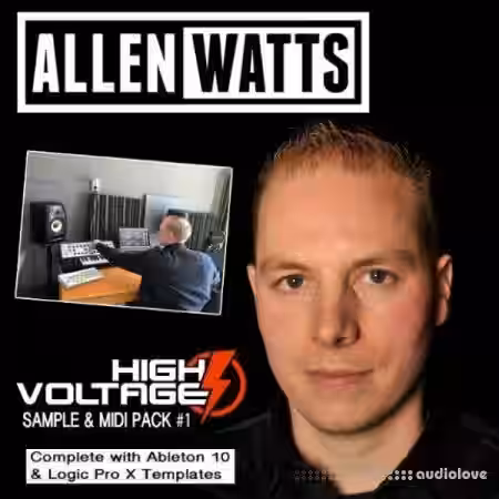 Allen Watts High Voltage Sample Pack [WAV, MiDi, Synth Presets] - Sample Pack Artwork