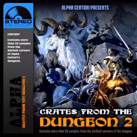 Alpha Centori Crates From The Dungeon 2 [WAV] - Sample Pack Artwork