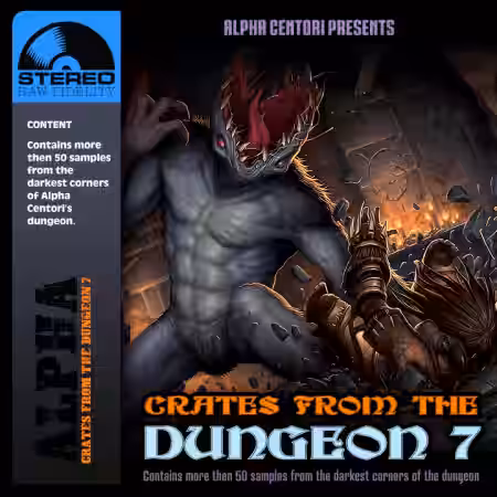 Alpha Centori Crates From The Dungeon 7 [WAV] - Sample Pack Artwork