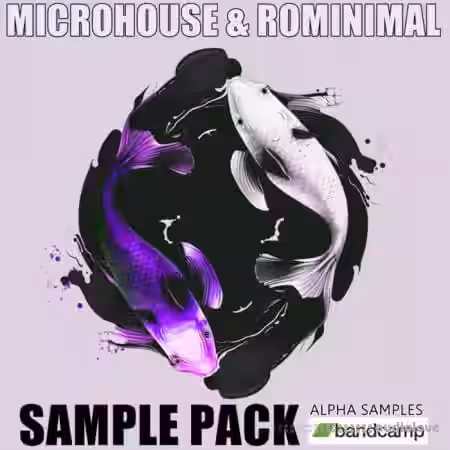 ALPHA SAMPLES Microhouse Rominimal Deeptech Production Loops and Sounds Royaltyfree Sample Pack Vol.1 [WAV] - Sample Pack Artwork