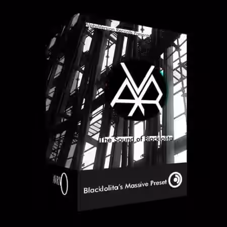 AlphaVersion Records The Sound of Blacklolita Vol.1 [Synth Presets] - Sample Pack Artwork