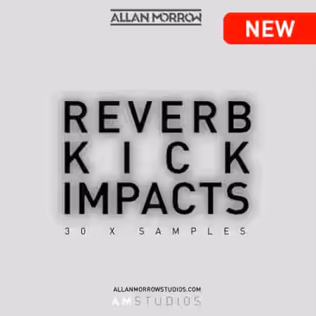AM Studios Reverb Kick Impacts [WAV] - Sample Pack Artwork