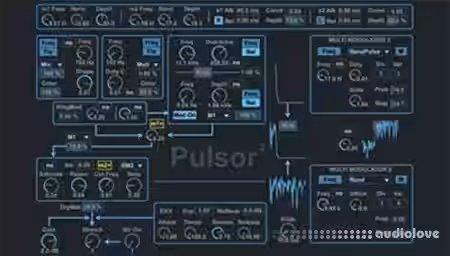 Amazing Noises Pulsor Suite [Max for Live] - Sample Pack Artwork