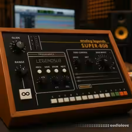 Analog Legends Super 808 v1.0.7 [WiN, MacOSX] - Sample Pack Artwork
