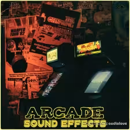 Analog Samples Arcade Sound Effects [WAV] - Sample Pack Artwork