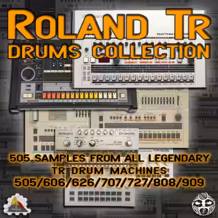 Analog Tecne Model Roland TR Collection [WAV] - Sample Pack Artwork