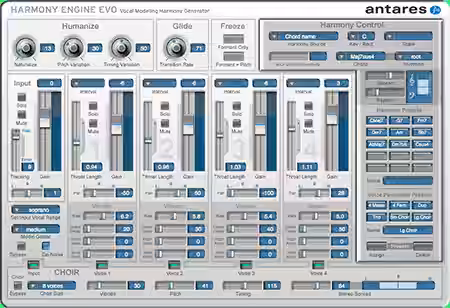 Antares Harmony Engine Evo v3.0.2.2 [WiN] - Sample Pack Artwork