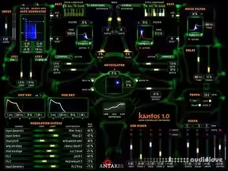 Antares Kantos v1.02 [WiN] - Sample Pack Artwork