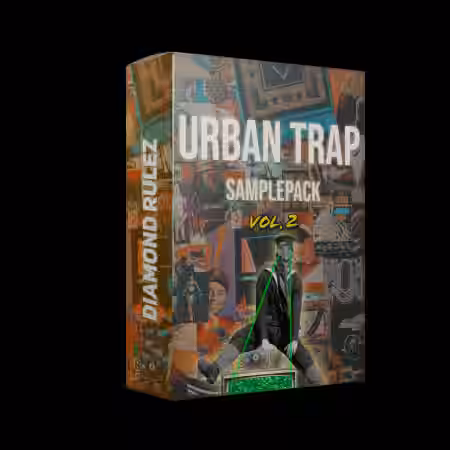 Antian Rose Urban Trap Vol.02 Diamond Rulez [WAV] - Sample Pack Artwork