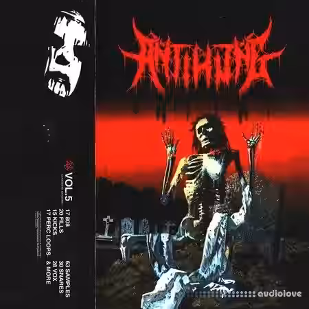 Antikvng Drumkit Vol.5 [WAV] - Sample Pack Artwork