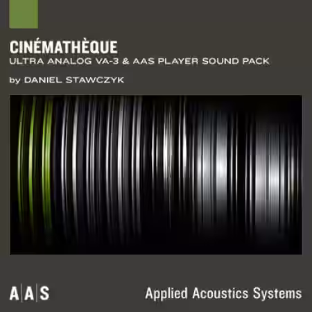 Applied Acoustics Systems Cinematheque for AAS Ultra Analog VA-3 Sound Pack [Synth Presets] [WiN] - Sample Pack Artwork