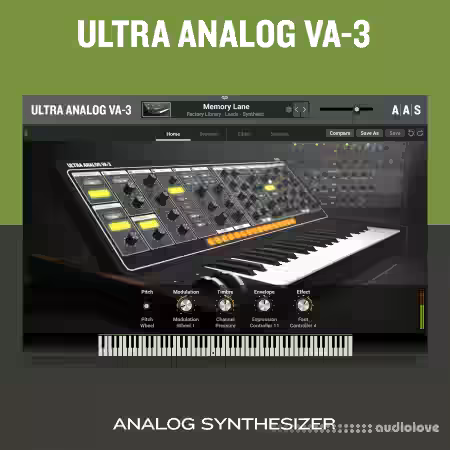 Applied Acoustics Systems Ultra Analog VA-3 v3.2.5 [MacOSX] - Sample Pack Artwork