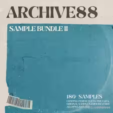 ARCHIVE88 Sample Bundle II (180+ Samples) [MP3] - Sample Pack Artwork