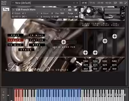 Aria Sounds LSB Solo French Horn [KONTAKT] - Sample Pack Artwork