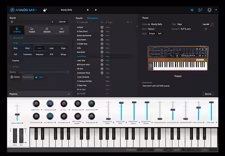 Arturia Analog Lab 3 v3.2.3.2000 CSE / v3.3.2.1509 PROPER [WiN, MacOSX] - Sample Pack Artwork