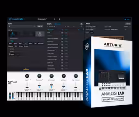 Arturia Analog Lab 4 v4.2.3.3897 CSE / v4.2.3.3897 [WiN, MacOSX] - Sample Pack Artwork
