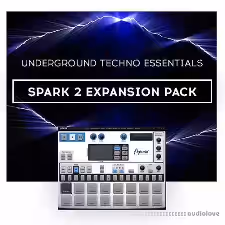 Arturia Techno Essentials Spark 2 Expansion - Sample Pack Artwork