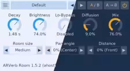 ARVerb Room v1.5.4 [MacOSX] - Sample Pack Artwork