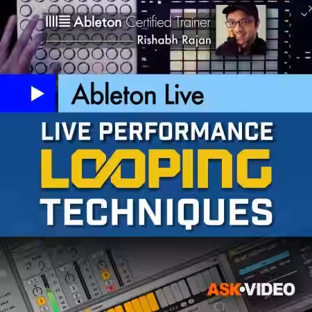 Ask Video Ableton Live 408 Live Performance Looping Techniques [TUTORiAL] - Sample Pack Artwork