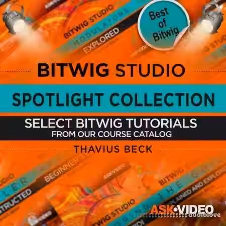 Ask Video Bitwig Studio 100 Bitwig Spotlight Collection [TUTORiAL] - Sample Pack Artwork