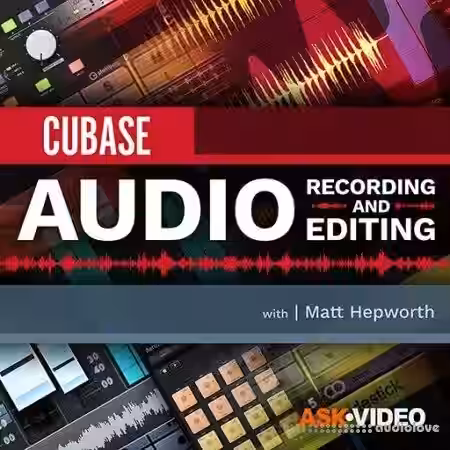 Ask Video Cubase 10 103 Audio Recording and Editing [TUTORiAL] - Sample Pack Artwork