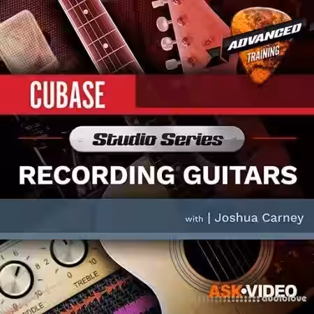 Ask Video Cubase 10 501 Studio Series Recording Guitars [TUTORiAL] - Sample Pack Artwork