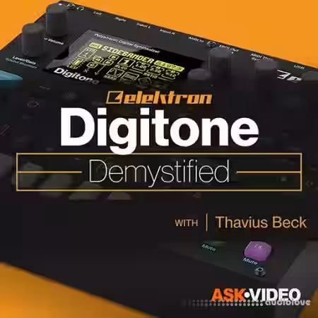 Ask Video Elektron 107 Digitone Demystified [TUTORiAL] - Sample Pack Artwork